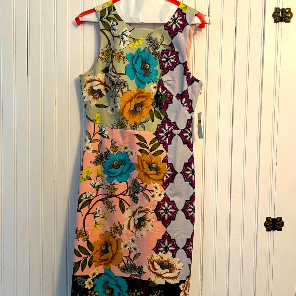Never worn! Beautiful wedding guest floral dress from Anthropologie. Size 2P